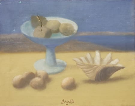 Franco Beraldo — Natura morta nel paesaggio